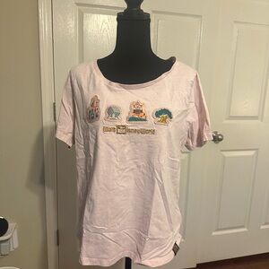 Disney Women’s Light Pink Short Sleeve Tee bin4